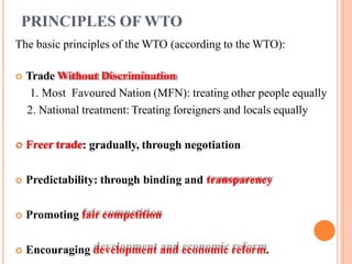 STRUCTURE OF WTO
 