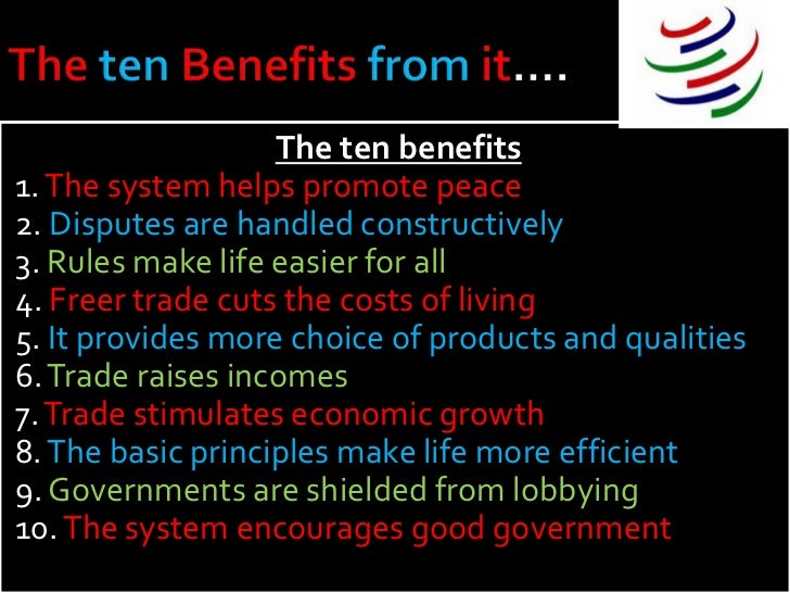 Trading system wto