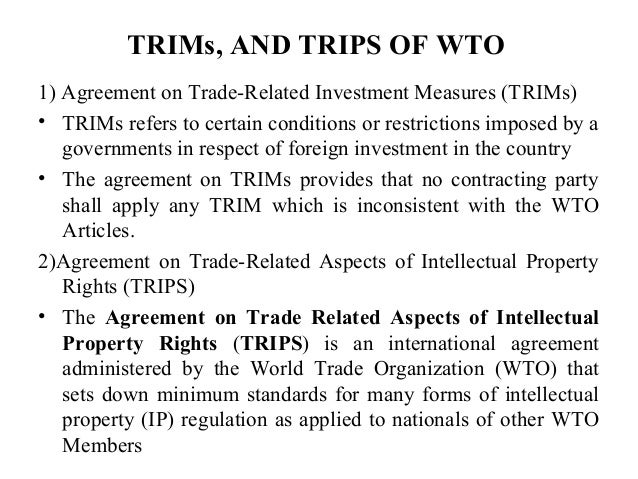 trips and trade