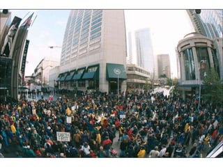 World Trade Orginization in Seattle 1999