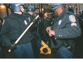 World Trade Orginization in Seattle 1999