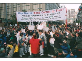 World Trade Orginization in Seattle 1999