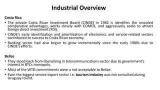 Costa Rica Fdi Projects GATS AGREEMENT BETWEEN 'BELIZE' and 'COSTA RICA' | PPTX