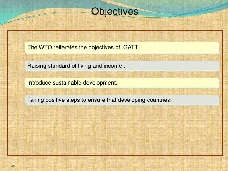 wto and gatt Define gatt gatt synonyms, esp by means of the reduction and elimination of tariffs and import quotas replaced in 1995 by the world trade organization. wto and gatt Define gatt gatt synonyms, esp by means of the reduction and elimination of tariffs and import quotas replaced in 1995 by the world trade organization.