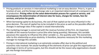 WTO & Trade Issues - International Pricing.pptx