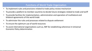 WTO & Trade Issues - International Trade Environment.pptx