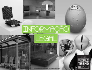 INFORMAÇÃO
     LEGAL




  Documento licenciado a Luis Rasquilha
 