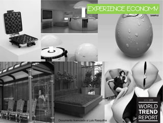 EXPERIENCE ECONOMY
                                        SAMPLE




Documento licenciado a Luis Rasquilha
 