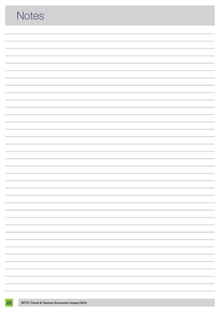 WTTC Travel & Tourism Economic Impact 201322
Notes
 