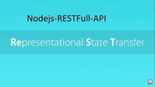 Nodejs-RESTFull-API
 