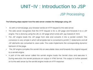 WEB TECHNOLOGIES JSP | PDF | Web Development | Internet