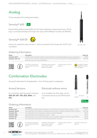 Wtw Controller WTW catalog process instrumentation in water industry | PDF