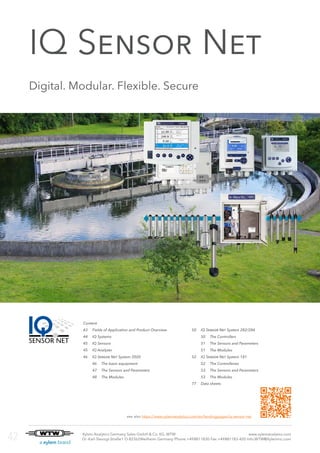 Wtw Controller WTW catalog process instrumentation in water industry | PDF