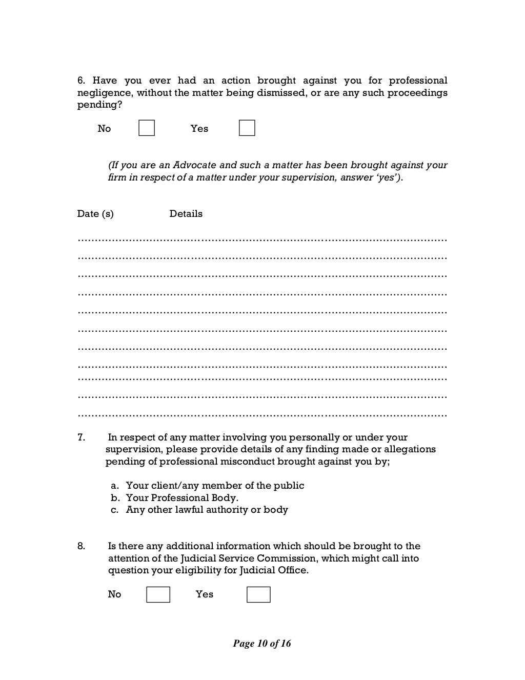 Jsc 2 a application for employment form public officers