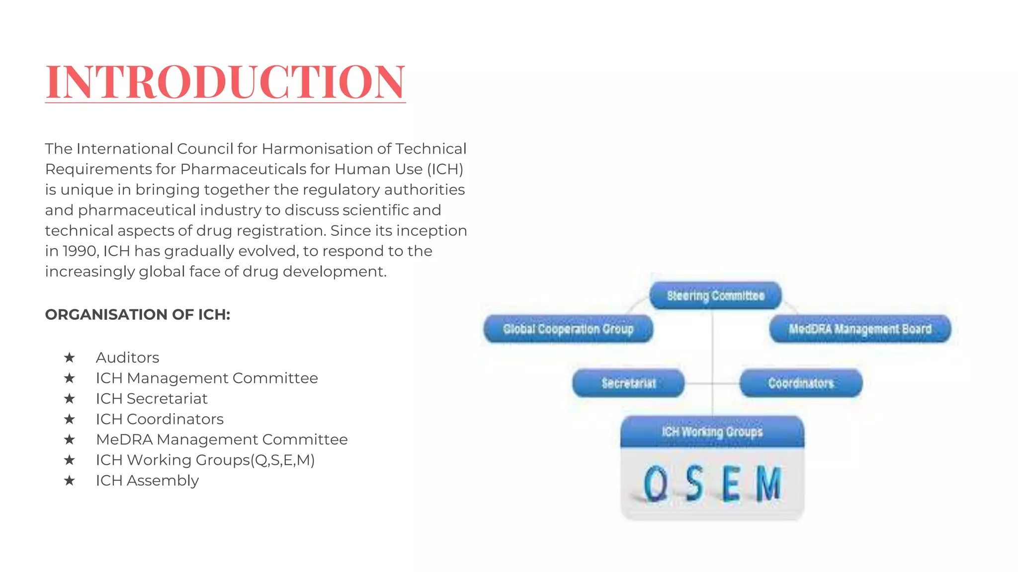Ich guidelines | PPTX | Pharmaceutical Industry | Industries