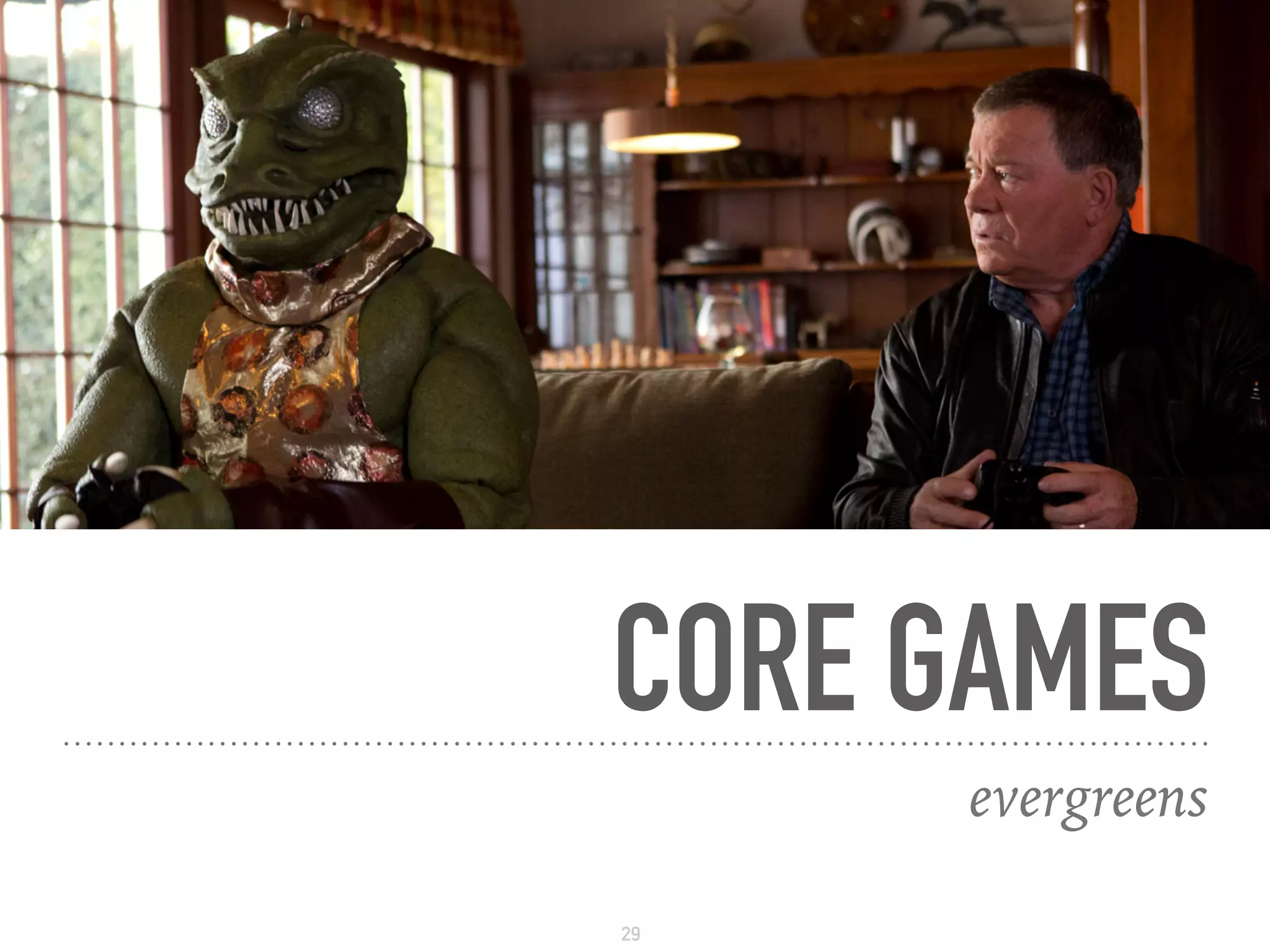 CORE GAMES
evergreens
29
 