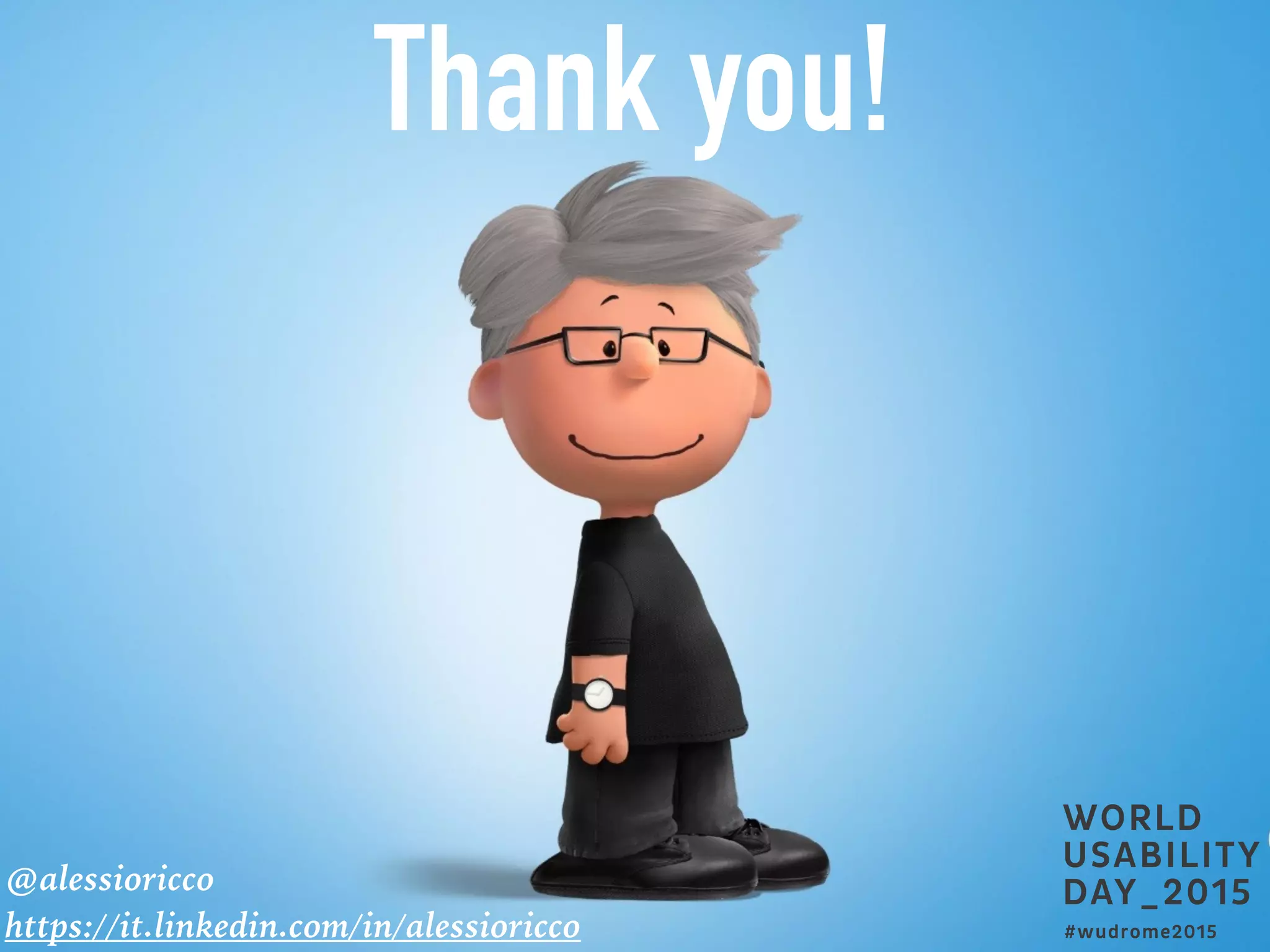 @alessioricco 
https://it.linkedin.com/in/alessioricco
Thank you!
 