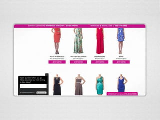 Quick question before you go: 
What prevented you from renting 
a dress today? 
 