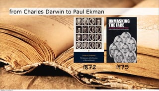 from Charles Darwin to Paul Ekman




neljapäev, 29. november 12
 