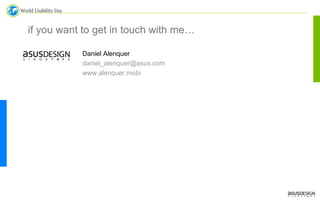 World Usability Day Singapore 2008