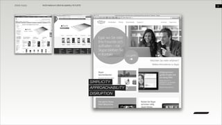 WUD Heilbronn | BIxD & Usability | 14.11.2013

!31

SIMPLICITY
APPROACHABILITY
DISRUPTION

 