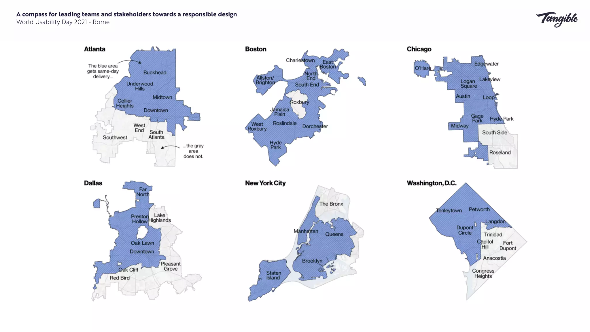 A compass for leading teams and stakeholders towards a responsible design


World Usability Day 2021 - Rome
 