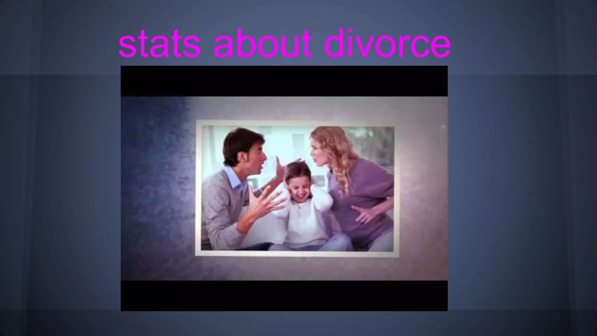 stats about divorce