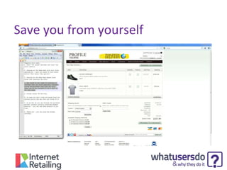 3 slides on WhatUsersDo

 