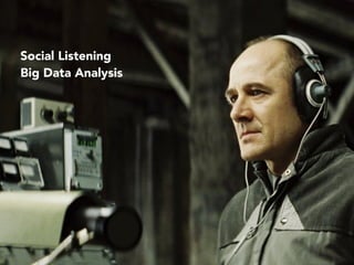 Bronislaw 
Malinowski 
Social Listening 
Big Data Analysis 
 