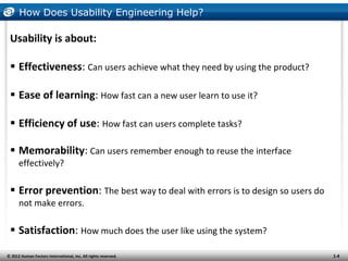 How Does Usability Engineering Help?
                                                                                 -.-....