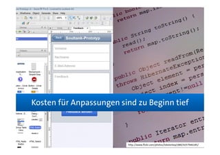 Kosten für Anpassungen sind zu Beginn tief



                         http://www.flickr.com/photos/lobsterboy1980/4257946185/
 