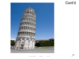 Cont’d
122
43
Wollo University, Ethiopia Elias A.
 