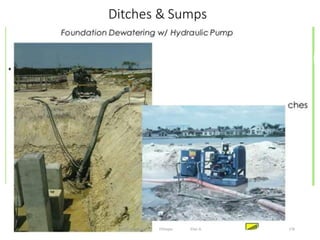 Ditches & Sumps
176
Wollo University, Ethiopia Elias A.
 