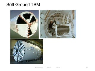 Soft Ground TBM
260
Wollo University, Ethiopia Elias A.
 