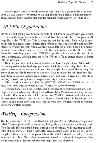 Hlp File Example Windows Undocumented File Formats R and D Books | PDF