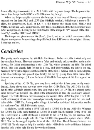 Windows Undocumented File Formats R and D Books | PDF