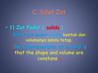 Modus Zat Wujud zat | PPTX