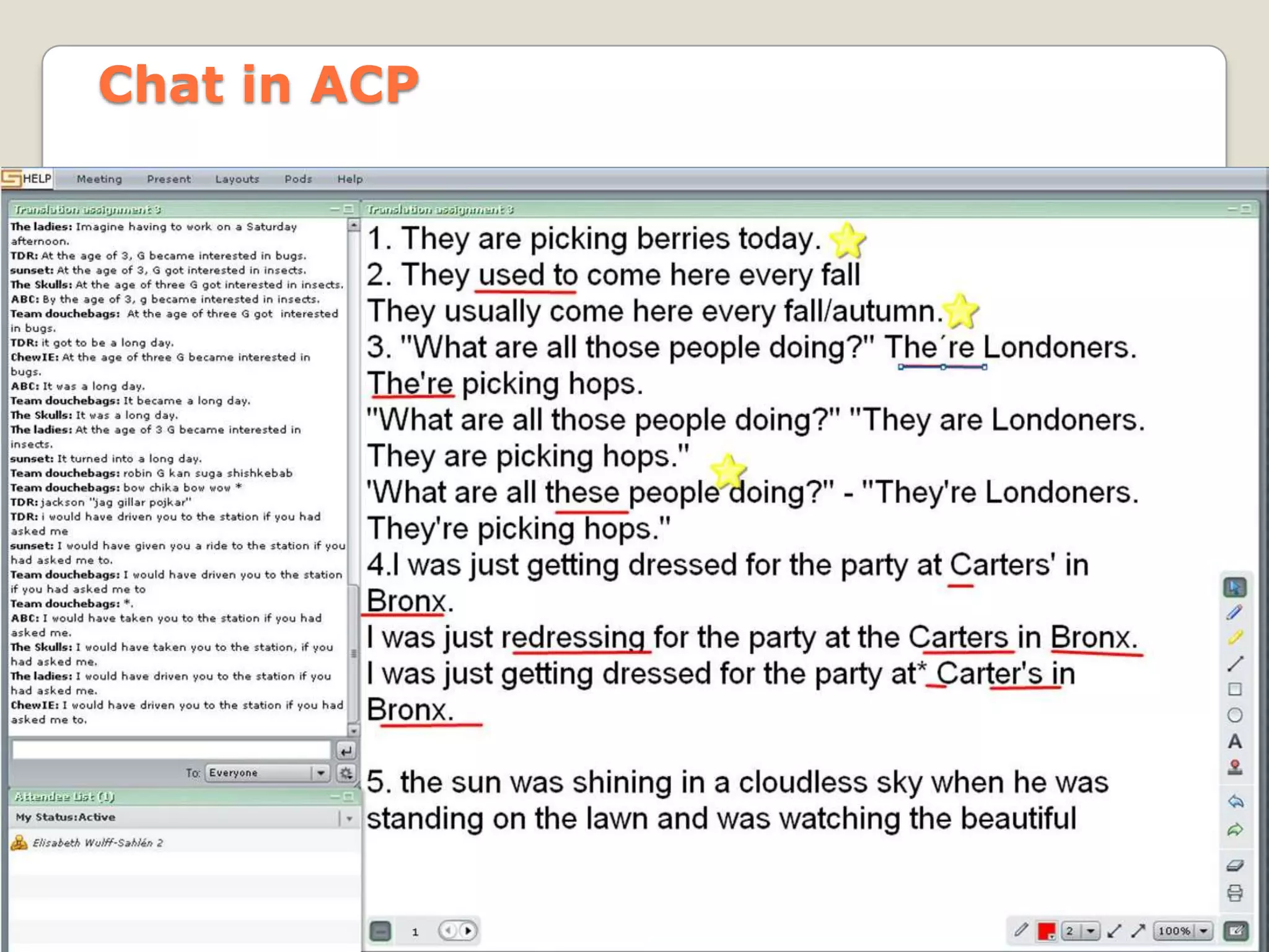 Chat in ACP
 