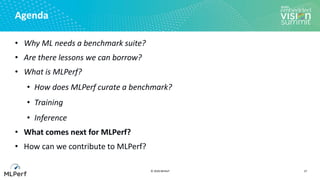 “MLPerf: An Industry Standard Performance Benchmark Suite for Machine ...