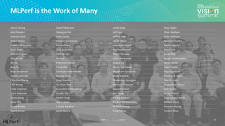 “MLPerf: An Industry Standard Performance Benchmark Suite for Machine ...