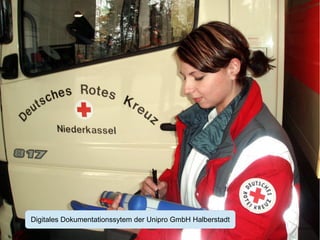 Digitales Dokumentationssytem der Unipro GmbH Halberstadt 
Berliner Projekt | 14. Schnittstellenseminar | Wunddokumentation | 26.11.2014 | Christian Reinboth | TECLA e.V. 
 