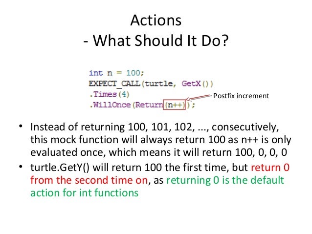 Google Mock For Dummies