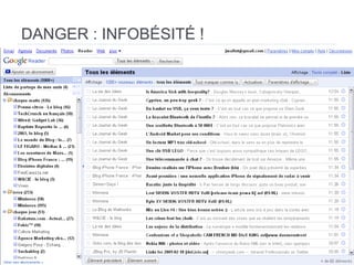 DANGER : INFOBÉSITÉ !  