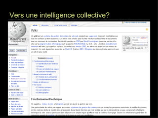 Vers une intelligence collective? 