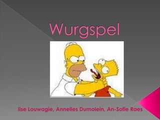 Wurgspel Ilse Louwagie, Annelies Dumolein, An-SofieRaes 