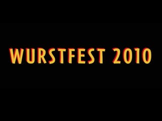 Wurstfest 2010