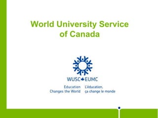World University Service of Canada 