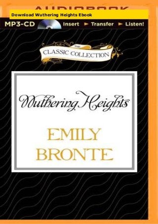 Download Wuthering Heights Ebook
 