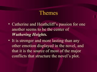 motifs in wuthering heights