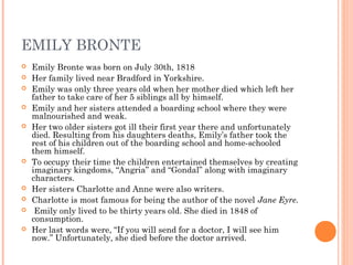 Wuthering Heights Free Summary by Emily Brontë